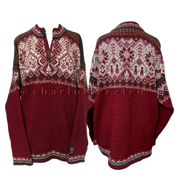 vtg Dale of Norway x Salt Lake 2002 Olympic Sweater - Picture 3 of 8